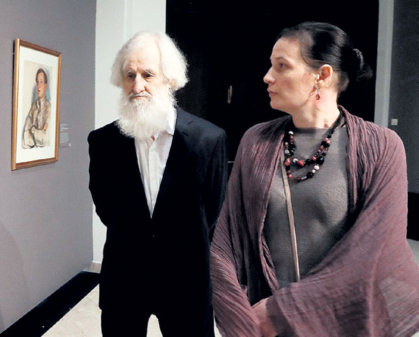 Внук художницы Иван Николаев