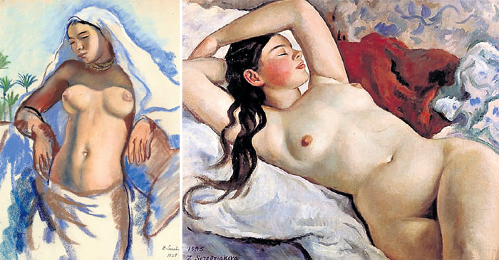 Одна из «Обнаженных» (написан целый цикл) до 2014 года украшала особняк Януковича