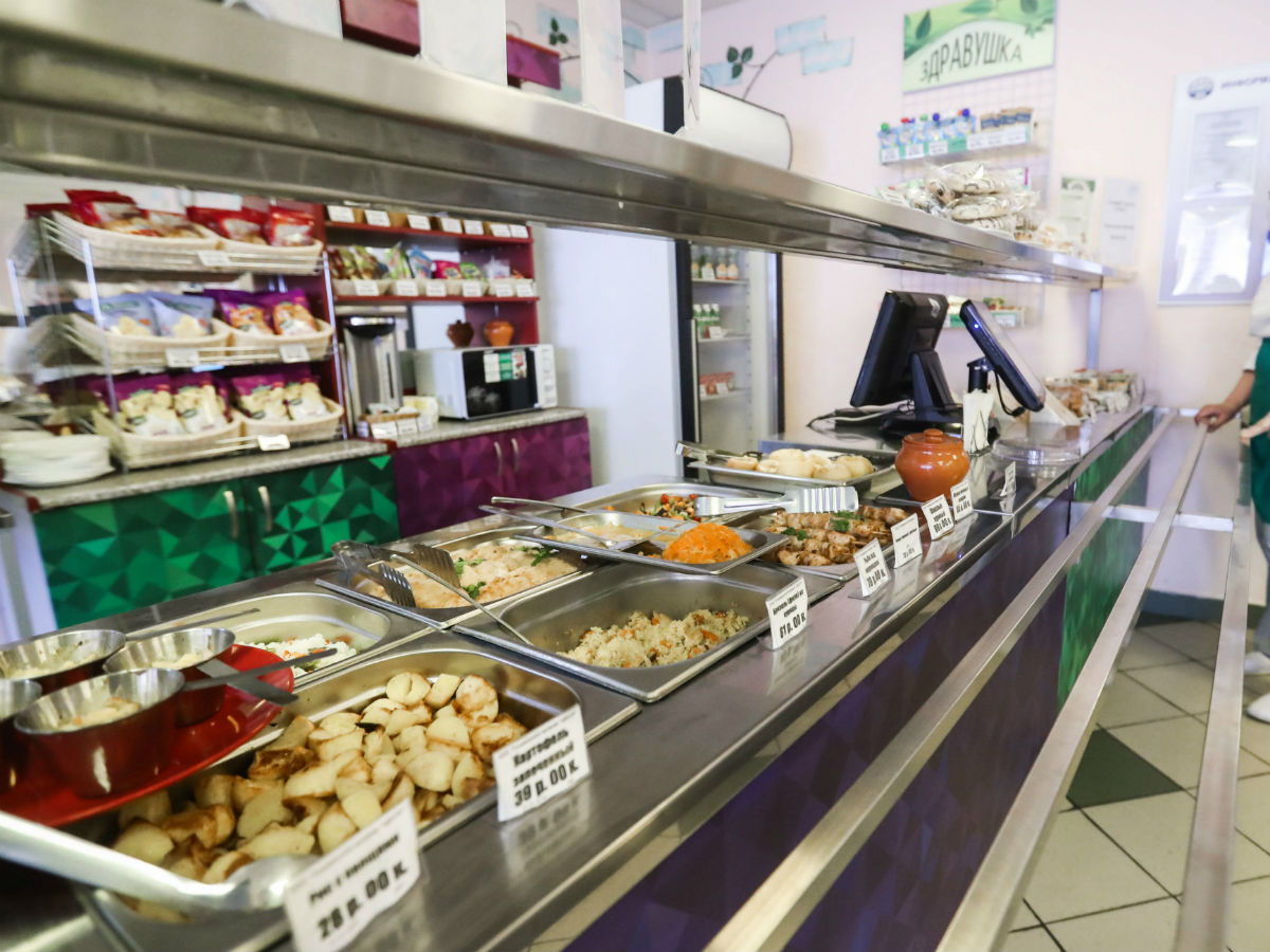 Школьная столовая