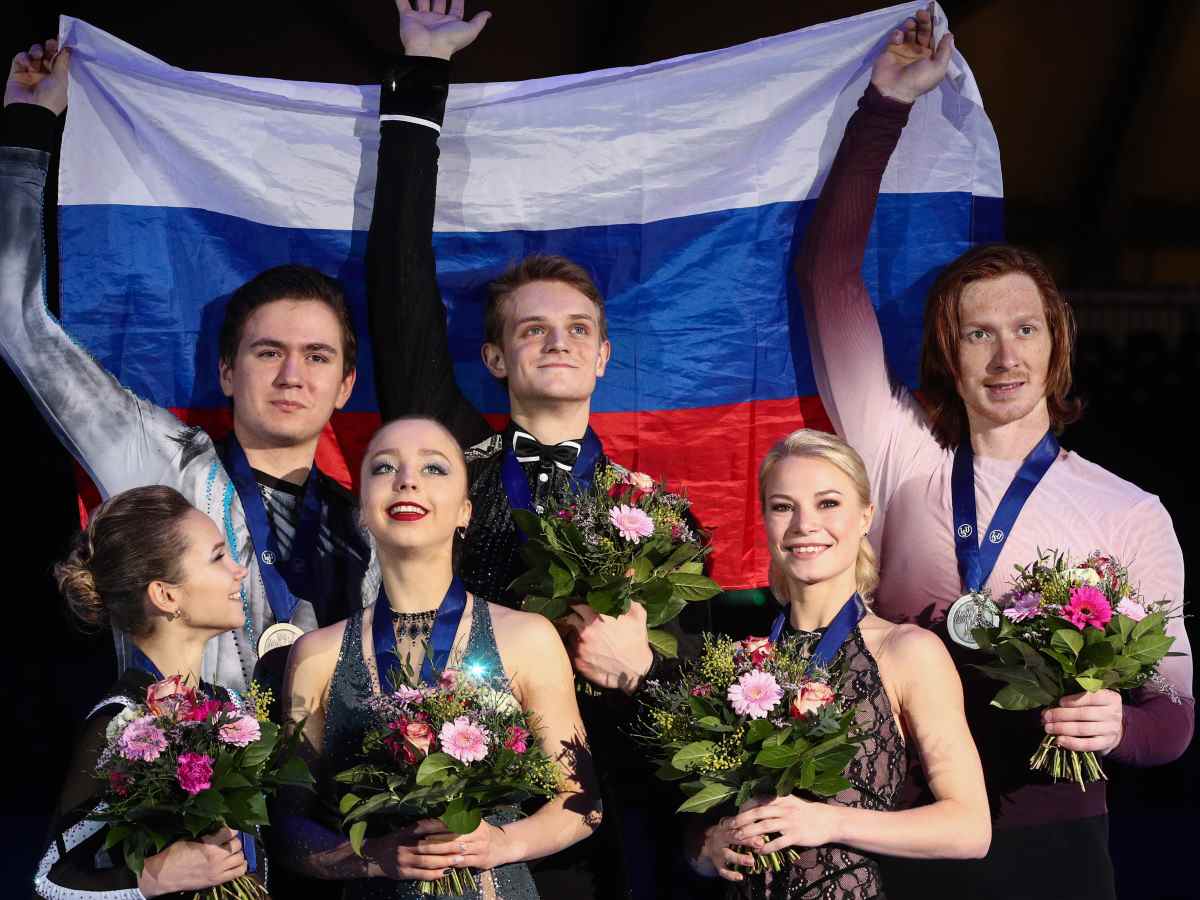 Российские фигуристы завоевали почти все медали на чемпионате Европы