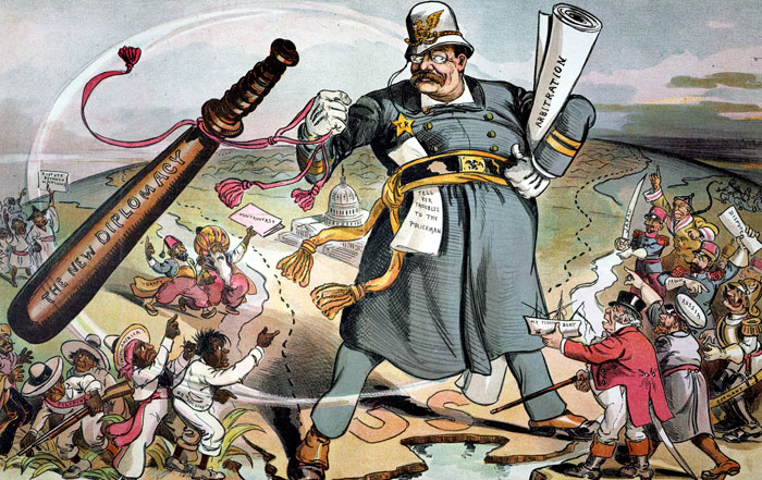 В 1919 году французская газета Le Figaroназвала США мировым жандармом.С тех пор ничего не изменилось