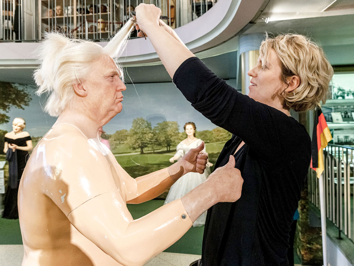 Восковой президент США