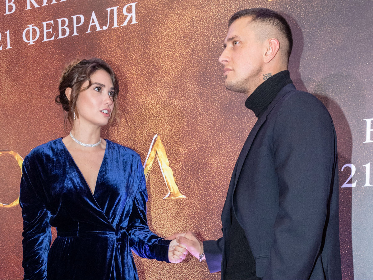 Павел Прилучный и Агата Муцениеце