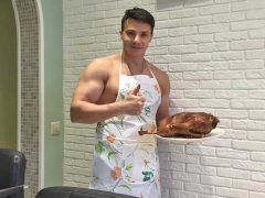 Неудивительно, что такой красавец привлек Миронова (фото: официальная страница Новина в инстаграме**)