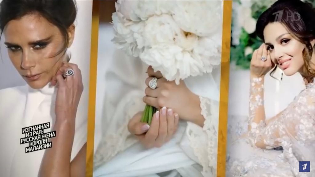 Кольцо Оксаны Воеводиной стоит целое состояние