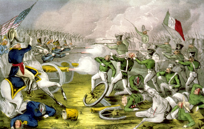 Бой при Пало-Альто. Техас, 1846 г.