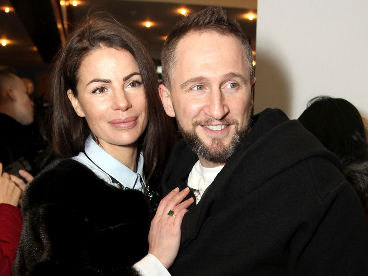 Оскар Кучера с супругой Юлией