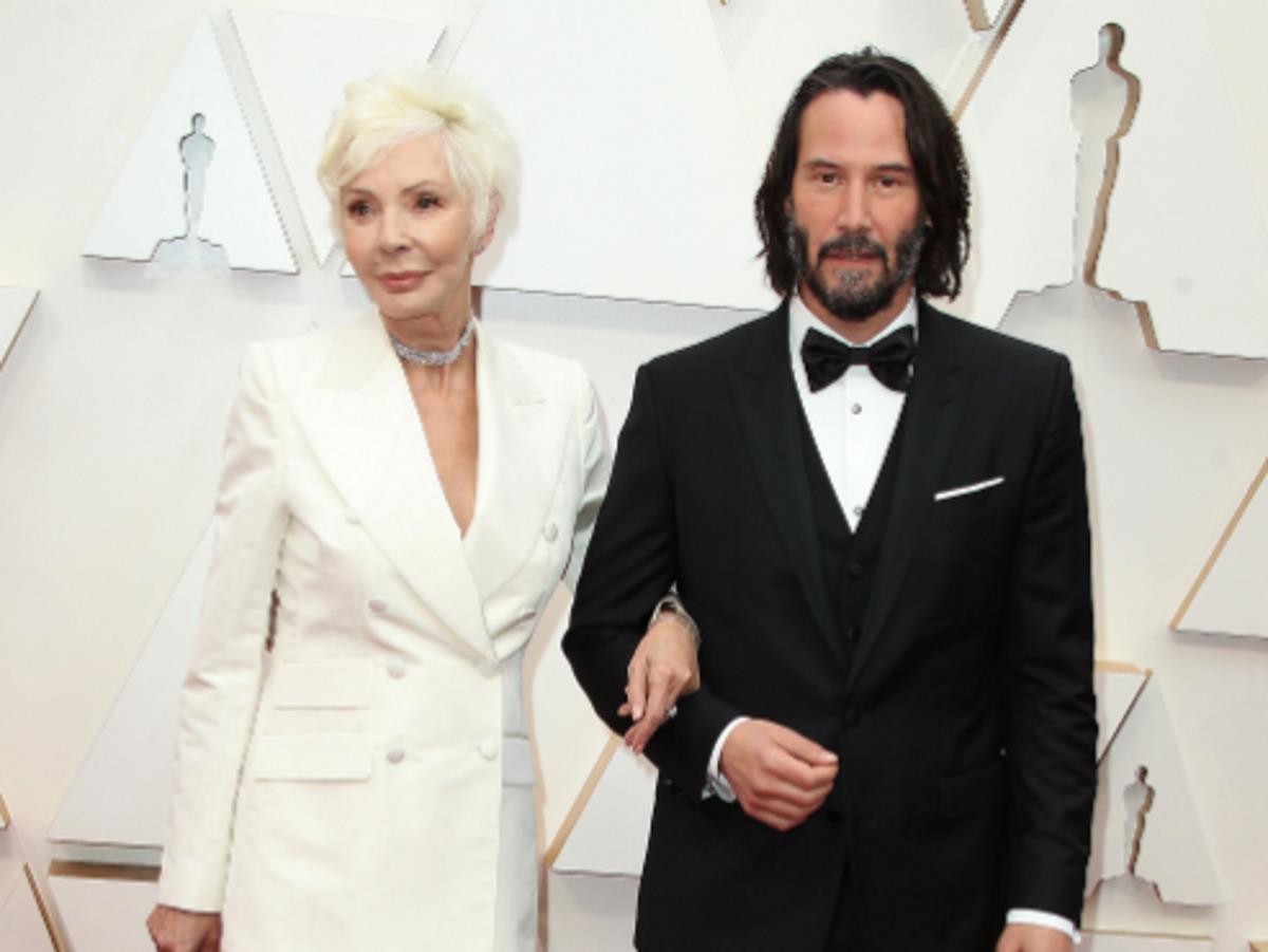 Киану Ривз пришел на Оскар с мамой