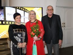 ЛАРИСА ПРЕТОРИУС И ЭММАНУИЛ ВИТОРГАН С ЖЕНОЙ