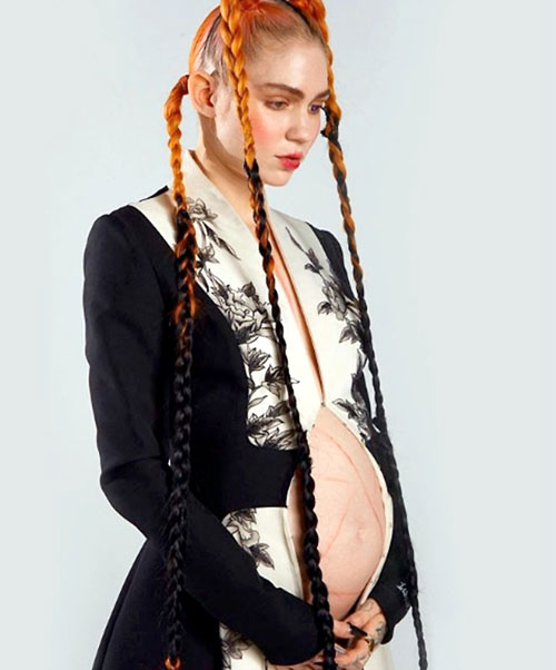 GRIMES в журнале The Face шокировала читателей не только внешним видом