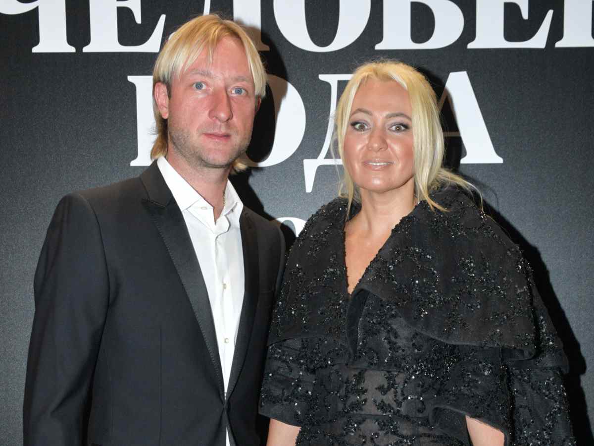 Евгений Плющенко и Яна Рудковская