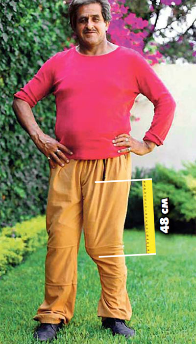 Нет, у Роберто это не третья нога в штанине