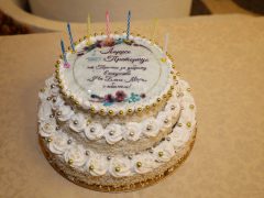 ЮБИЛЕЙНЫЙ ТОРТ