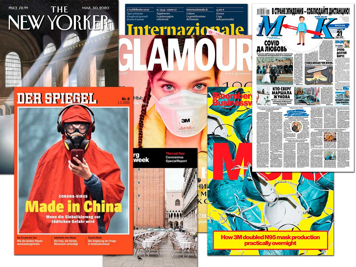 Коронавирус с обложки: как СМИ изображают эпидемию