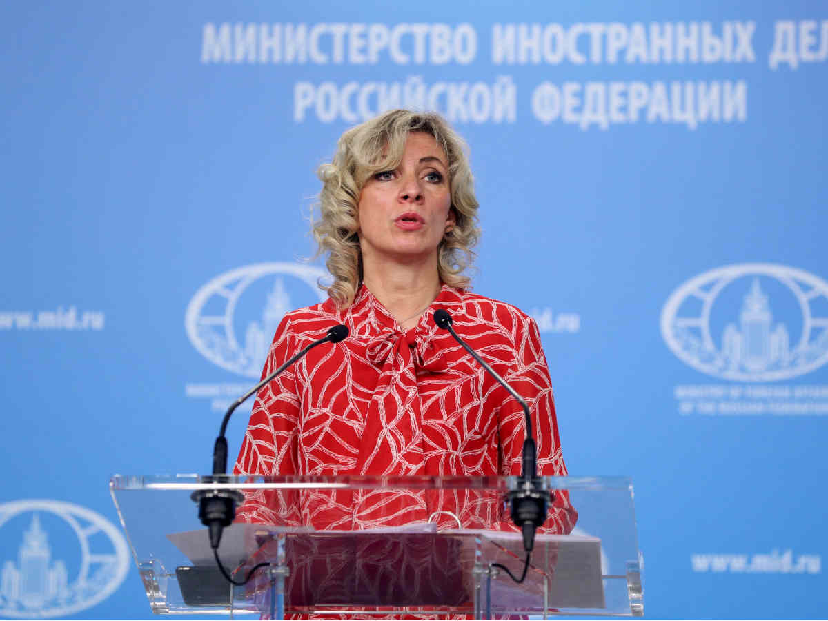 Захарова прокомментировала к российским специалистам в Италии