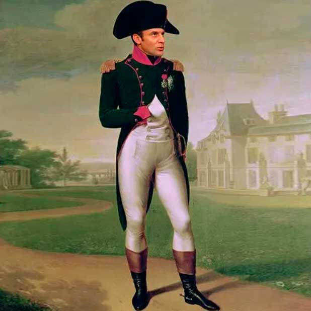 Эммануэль Макрон мнит себя Наполеоном