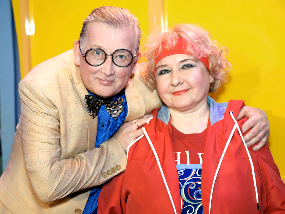 Виктор Остроухов и Валентина Коркина