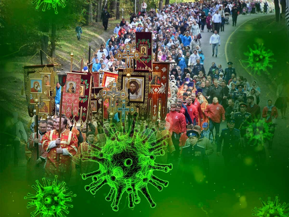 Крестный ход против коронавируса отменен из-за коронавируса