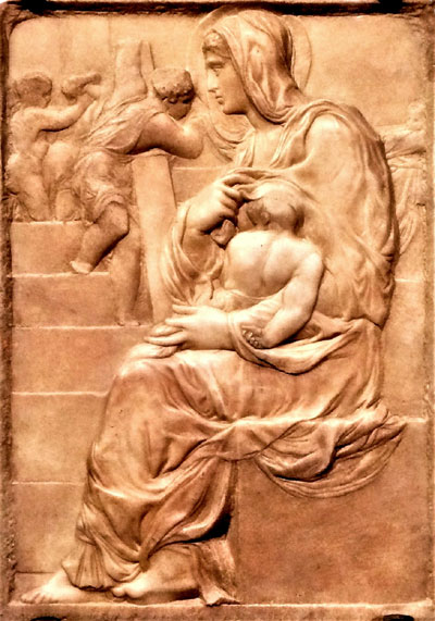 «Мадонна у лестницы» (ок. 1491 г.)