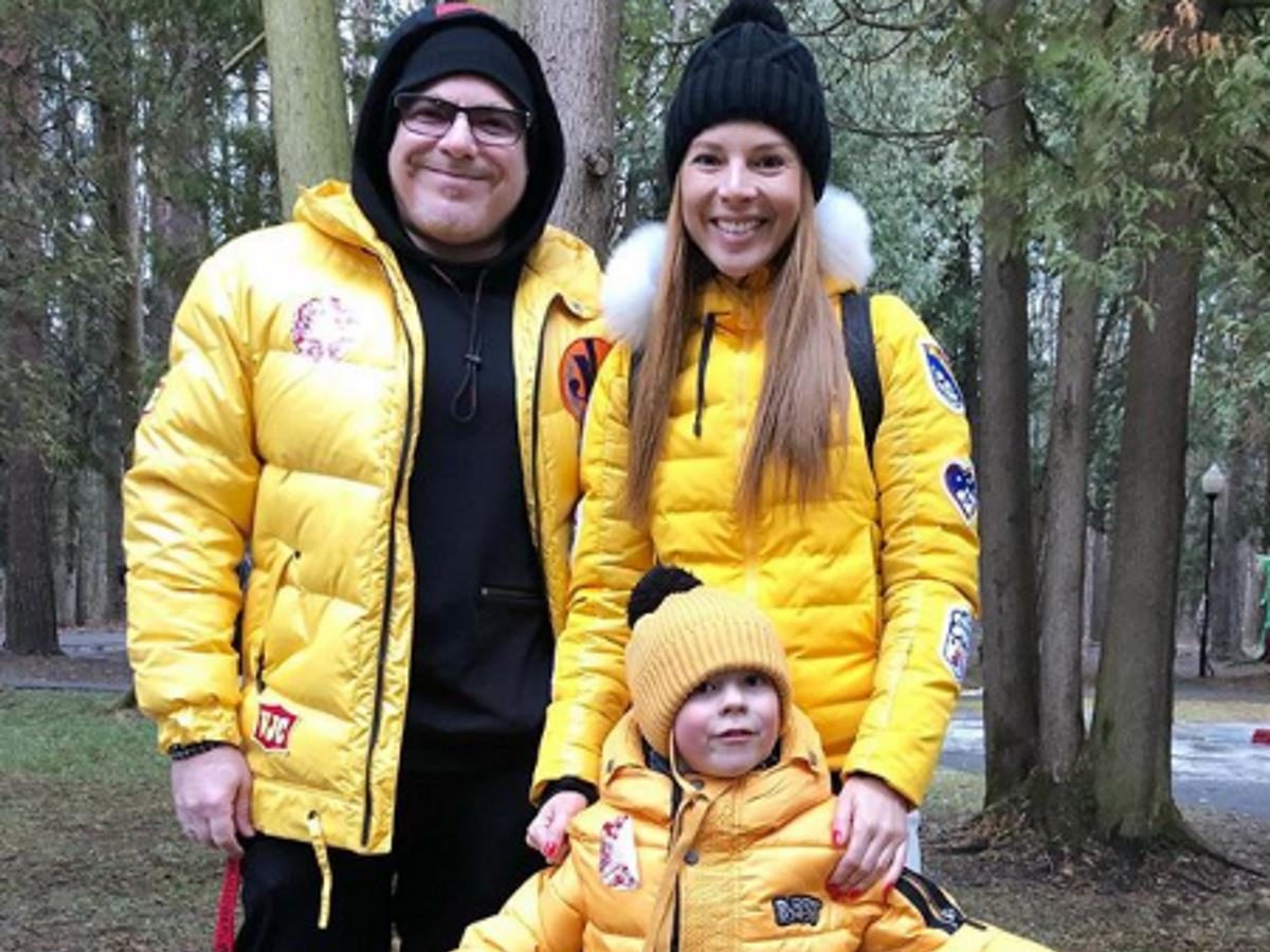 Наталья Подольская и Владимир Пресняков с сыном