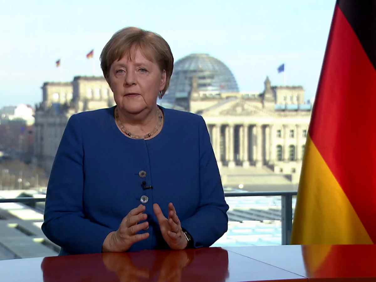 Речь Ангелу Меркель сравнили с выступлением Геббельса