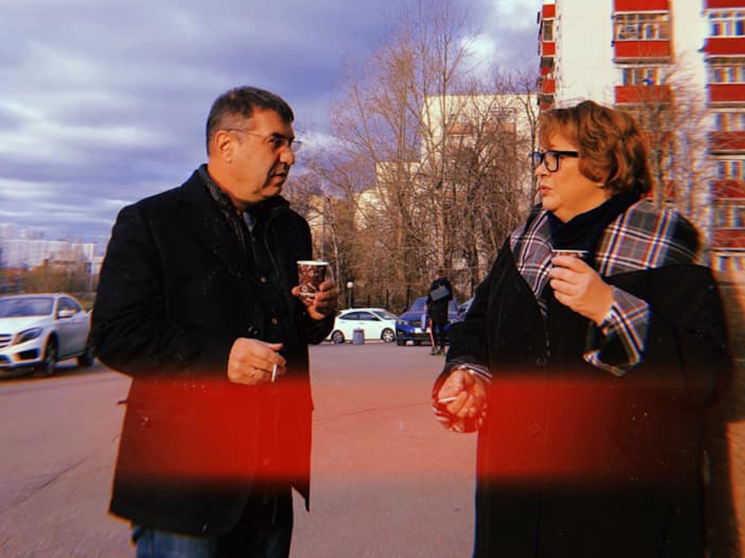 Татьяна Догилева и Евгений Гришковец