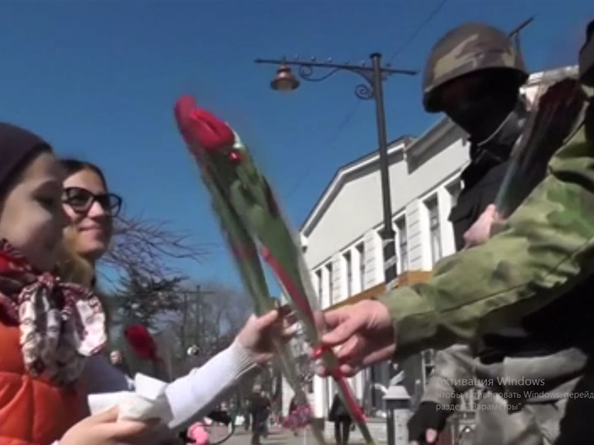 «Вежливые люди» в Крыму