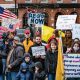 В Вашингтоне на митинг против коронавируса вышли более 2 тысяч американцев