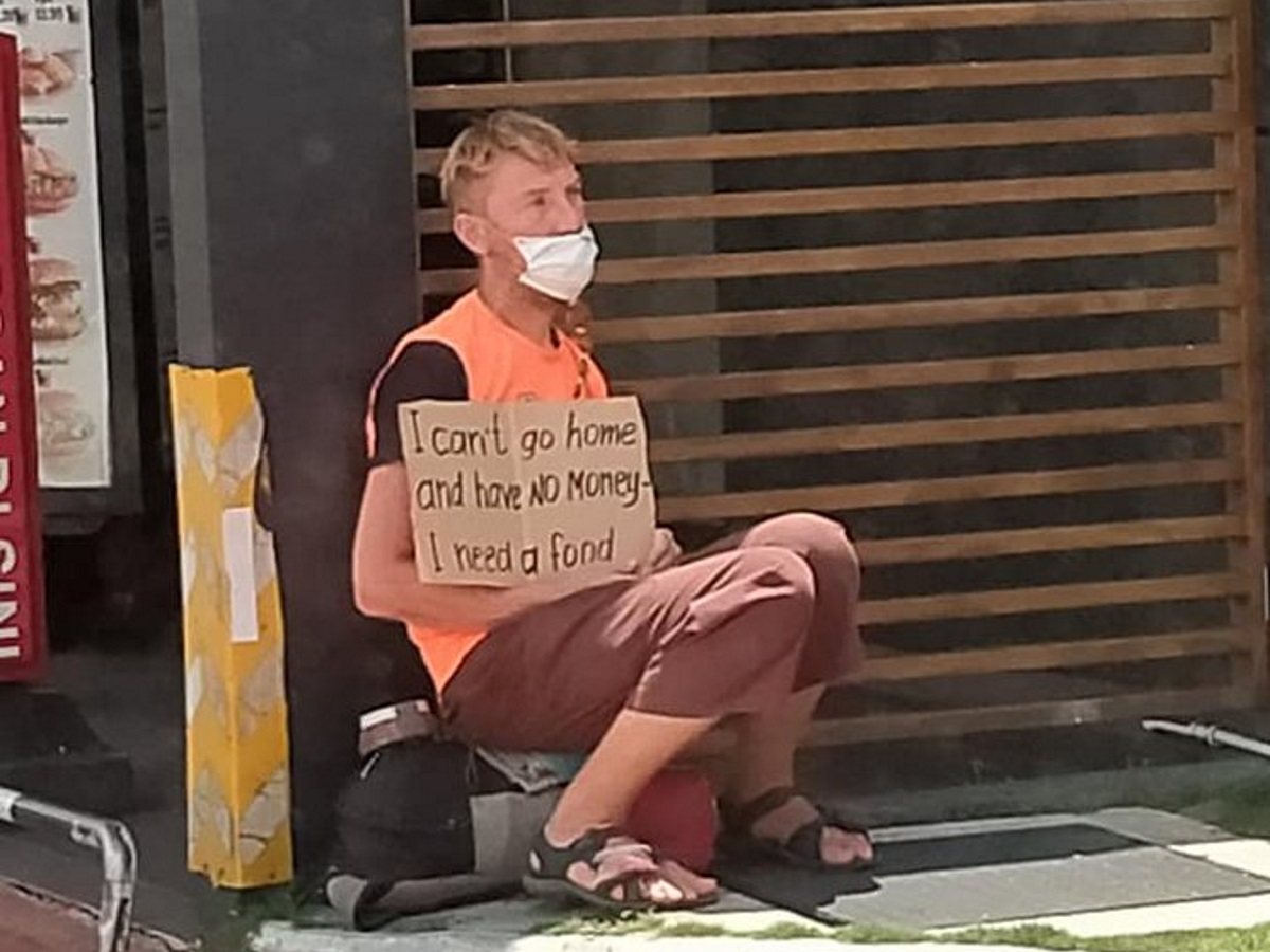 Турист из России