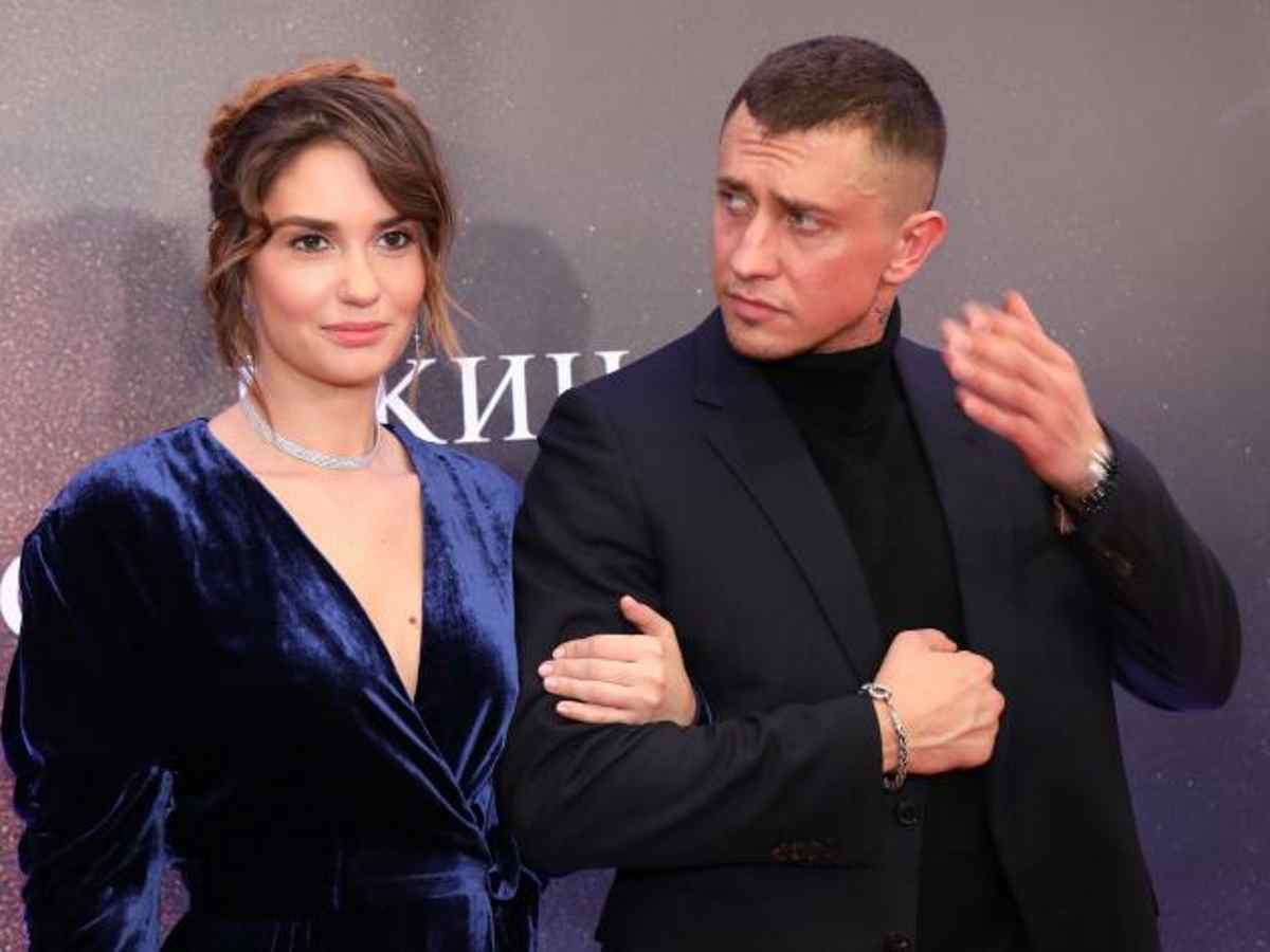 Павел Прилучный и Агата Муцениеце