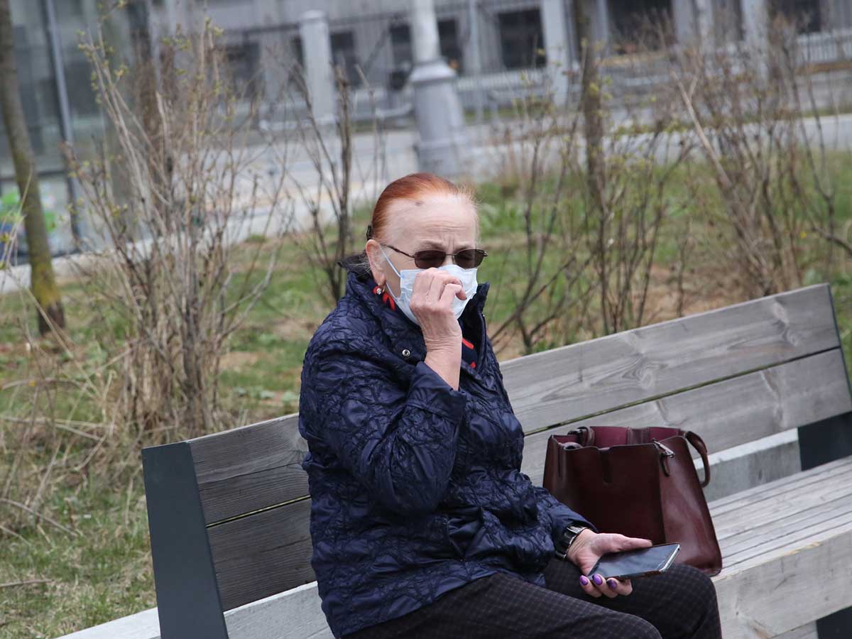 Коронавирус Самоизоляция в Москве Фото Борис Кудрявов 21