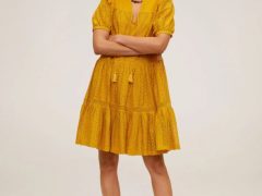 Платье, Mango, 3439 рублей.