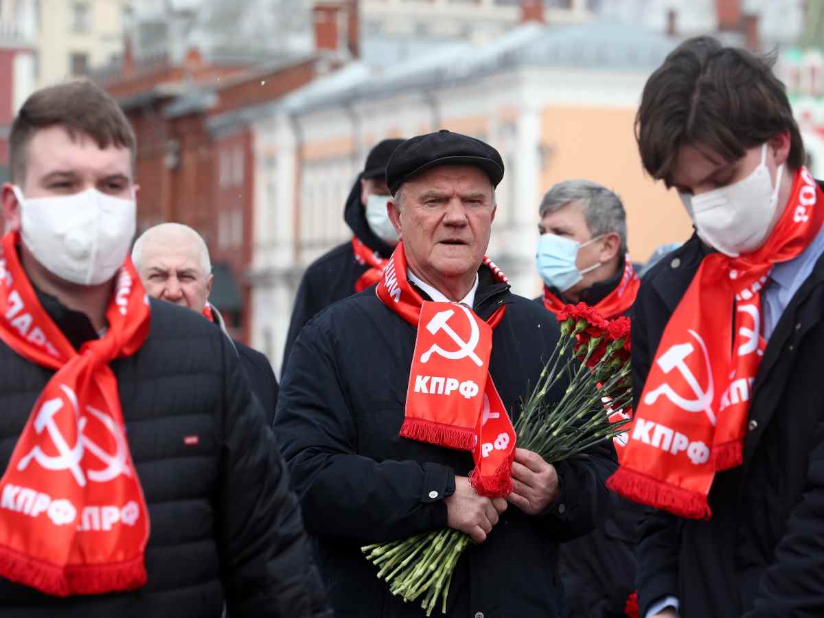 Геннадий Зюганов нарушил карантин по случаю юбилея Ленина
