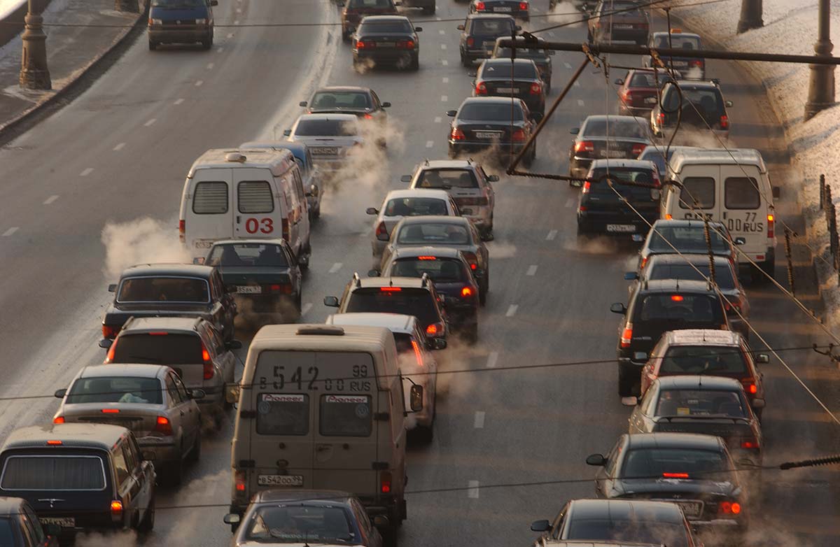 Загрязнение атмосферы автотранспортом