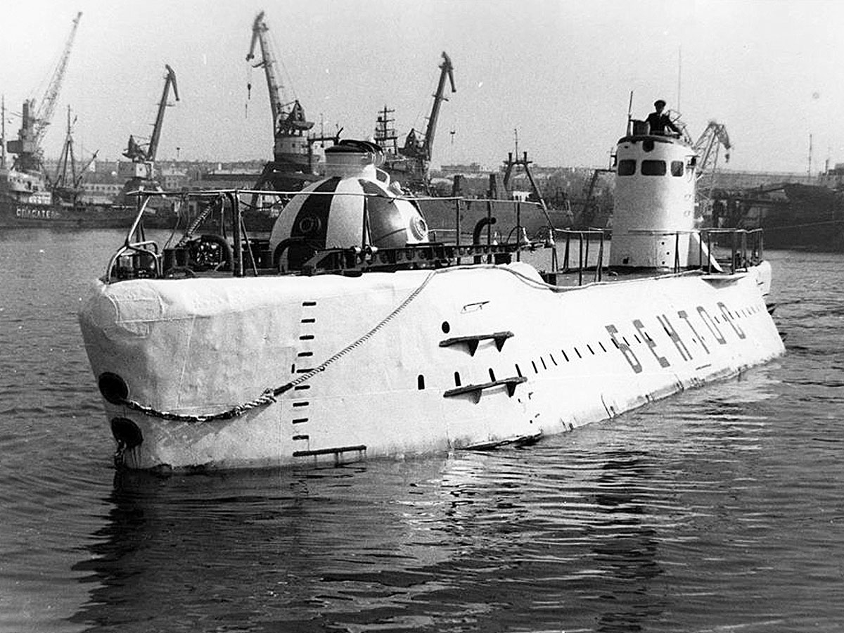 Подводная лаборатория «Бентос-300» в Севастопольской бухте