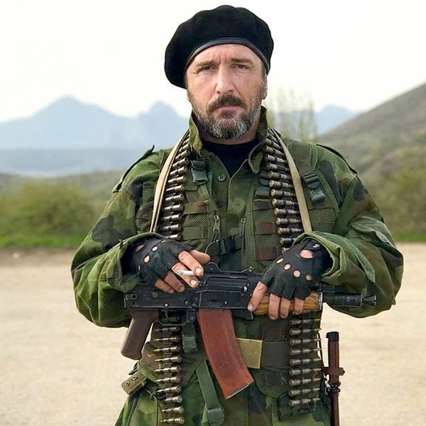 В 2018-м краевед Александр Кирьяков засветился в массовке фильма «Балканский рубеж»