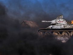 КАДРЫ ИЗ ФИЛЬМА ТАНК Т 34