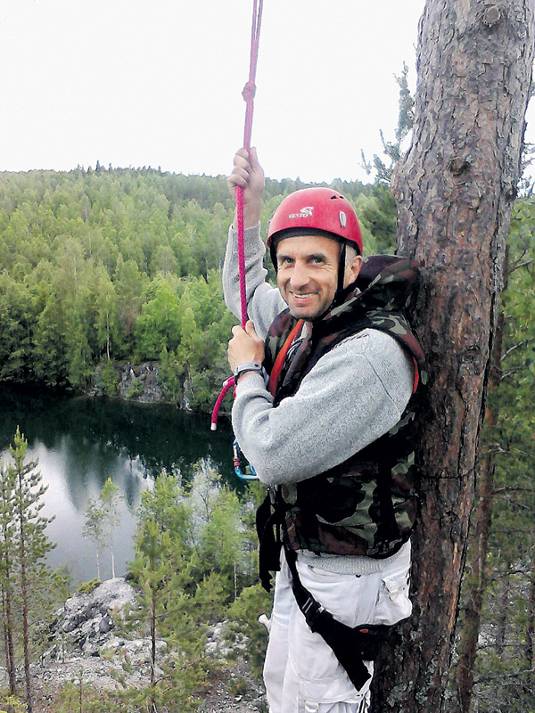 Лев Лев - человек с такой фамилией чувствует себя в горах по-царски уверенно