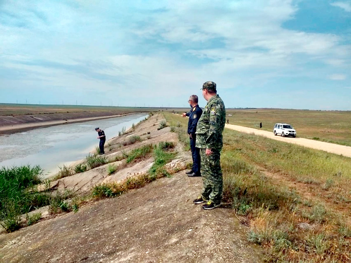 Тело ребенка нашли на дне Северо-Крымского канала
