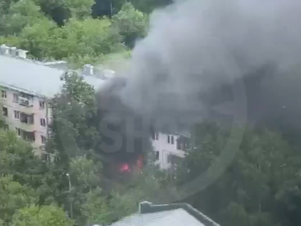В Москве в жилом доме произошел взрыв