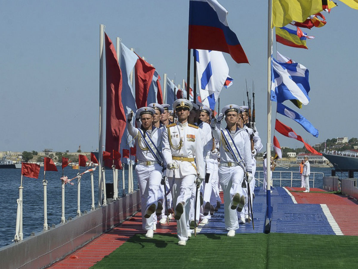 Парад ВМФ в Севастополе