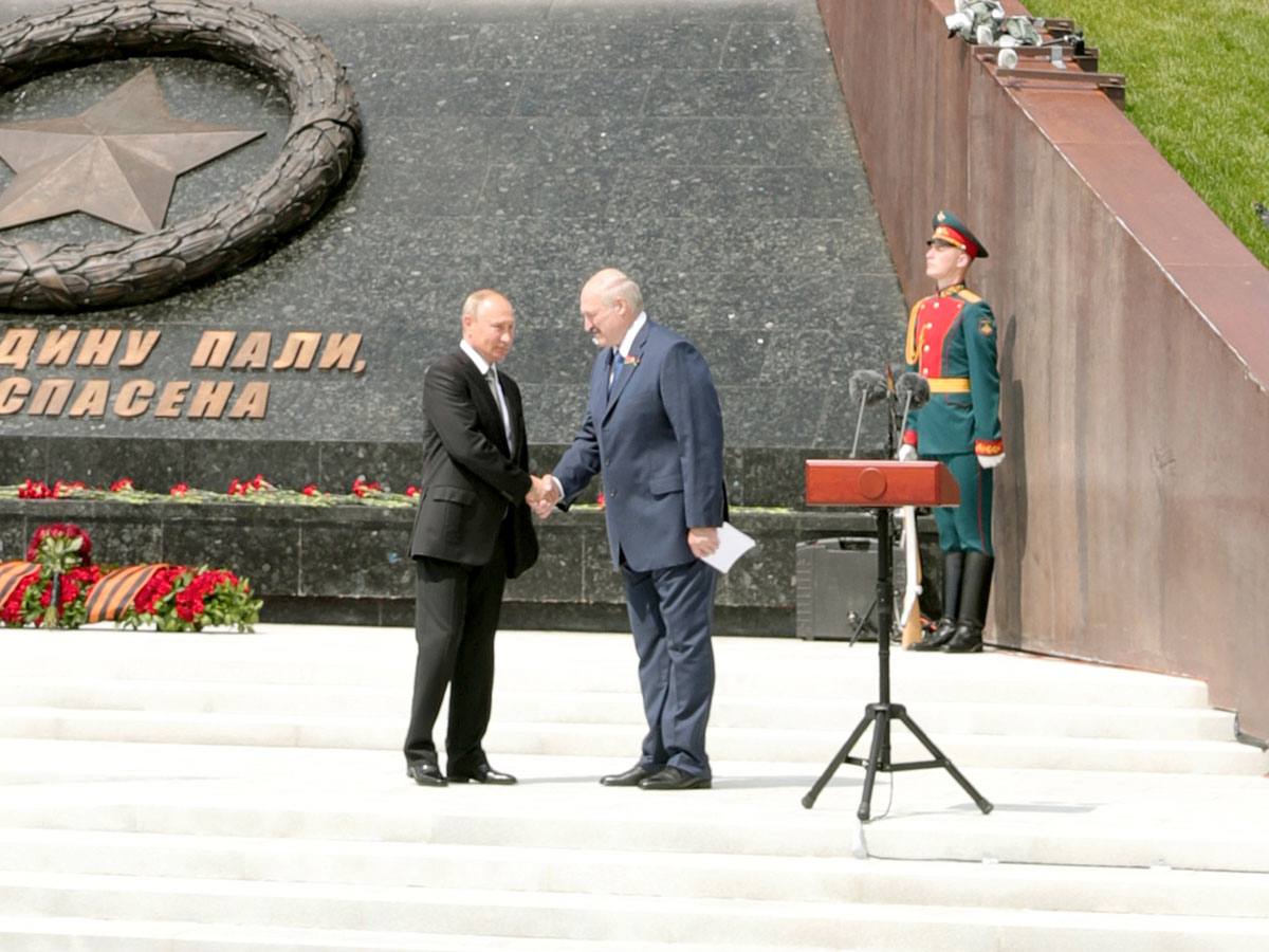 Александр Лукашенко заручился поддержкой российского президента