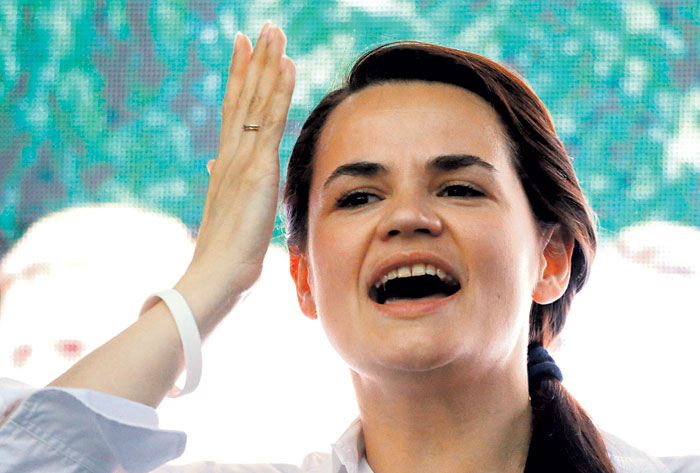 Оппозиционерка Светлана Тихановская рассчитывает захватить власть