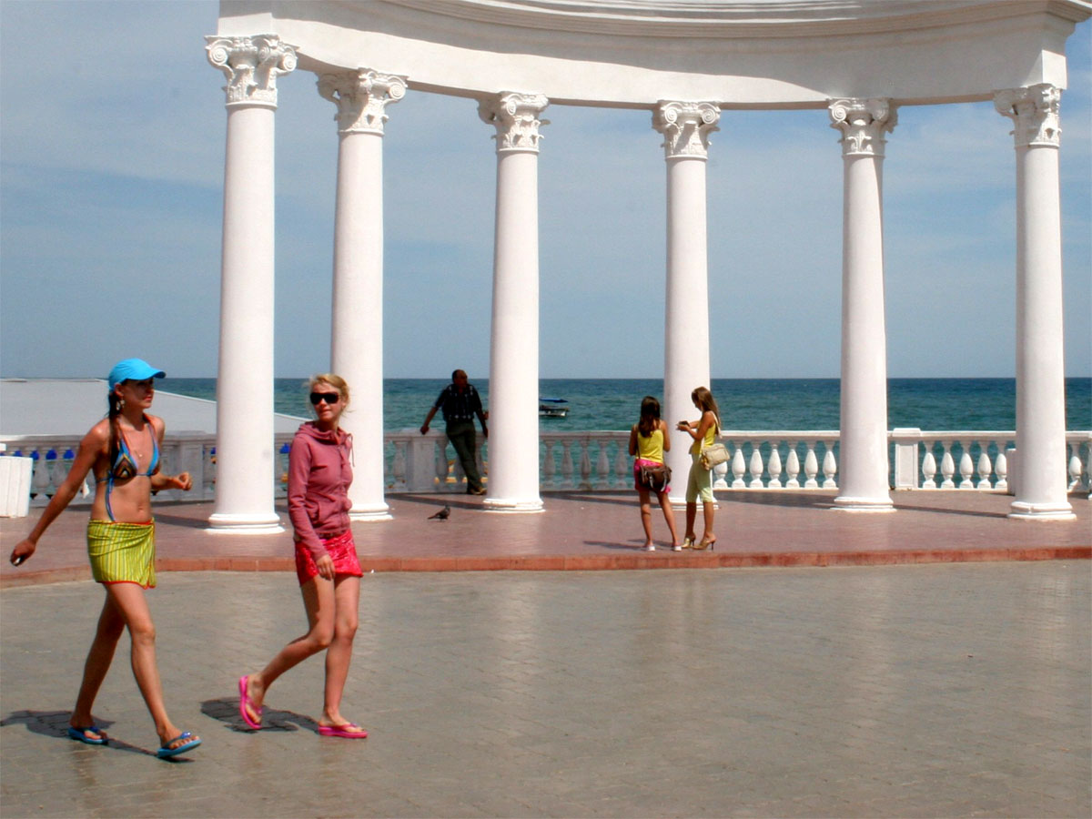 В Крыму ностальгия по СССР по-прежнему велика (на фото Алушта)