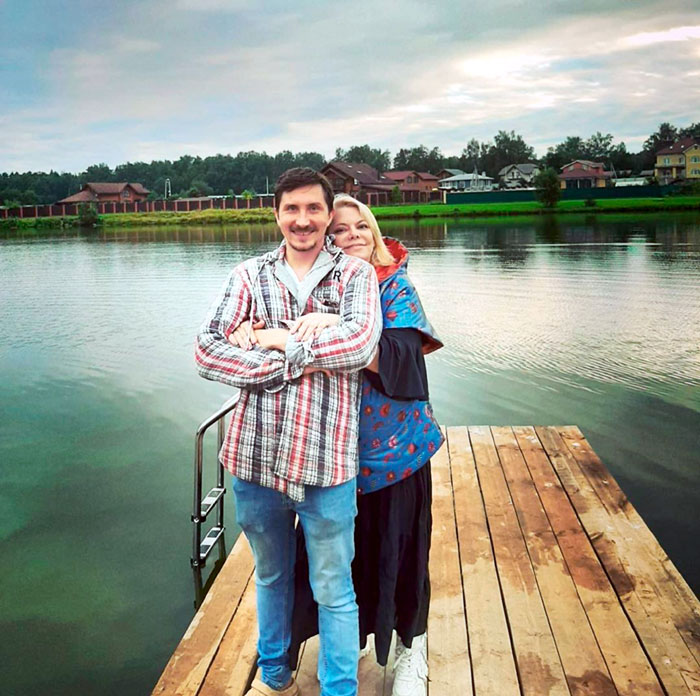 Яна Поплавская с мужем Евгением Яковлевым