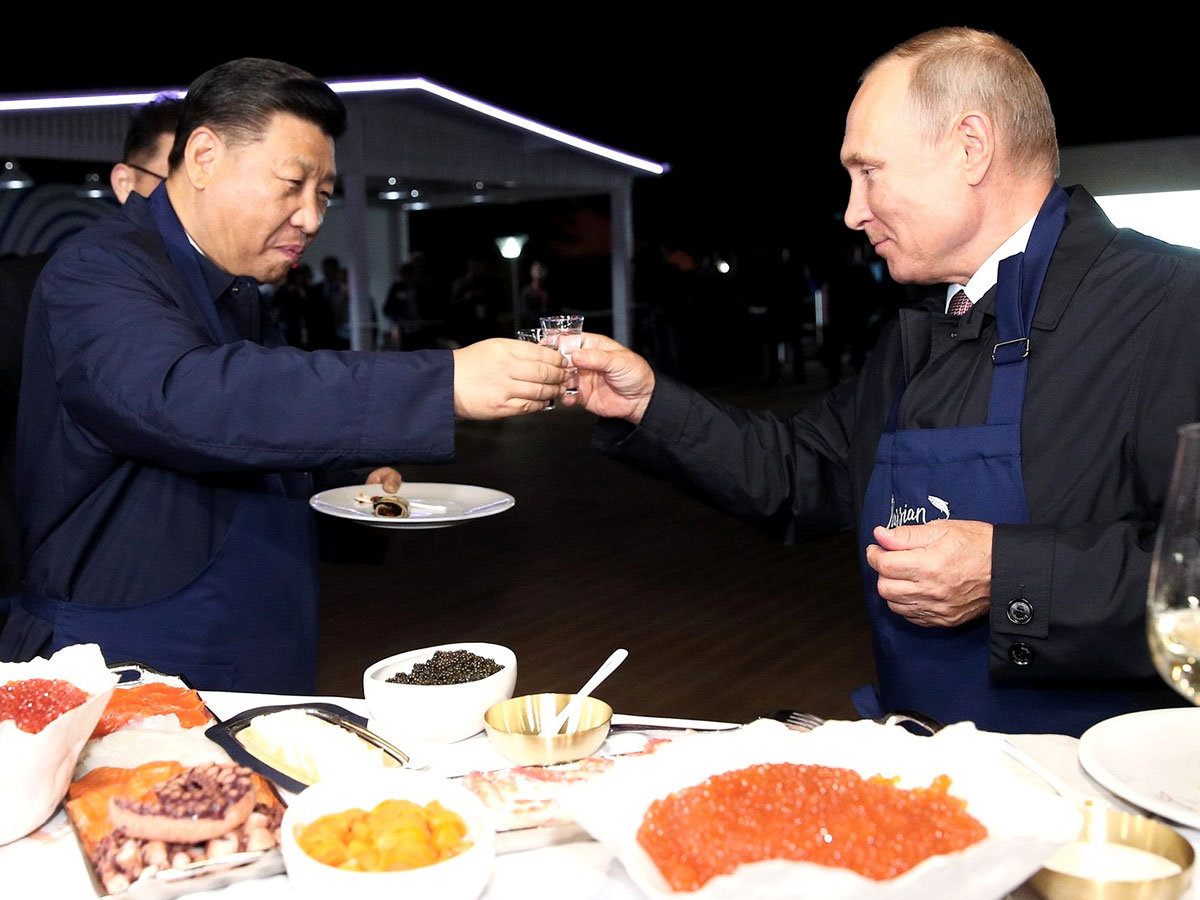 Владимир Путин и Си Цзиньпин