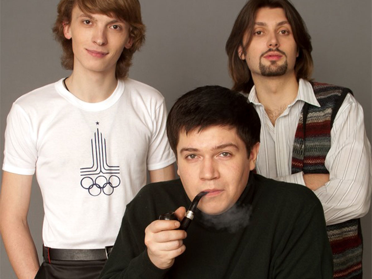 Илья Калинников (на переднем плане) Павел Серяков и Илья Сосницкий