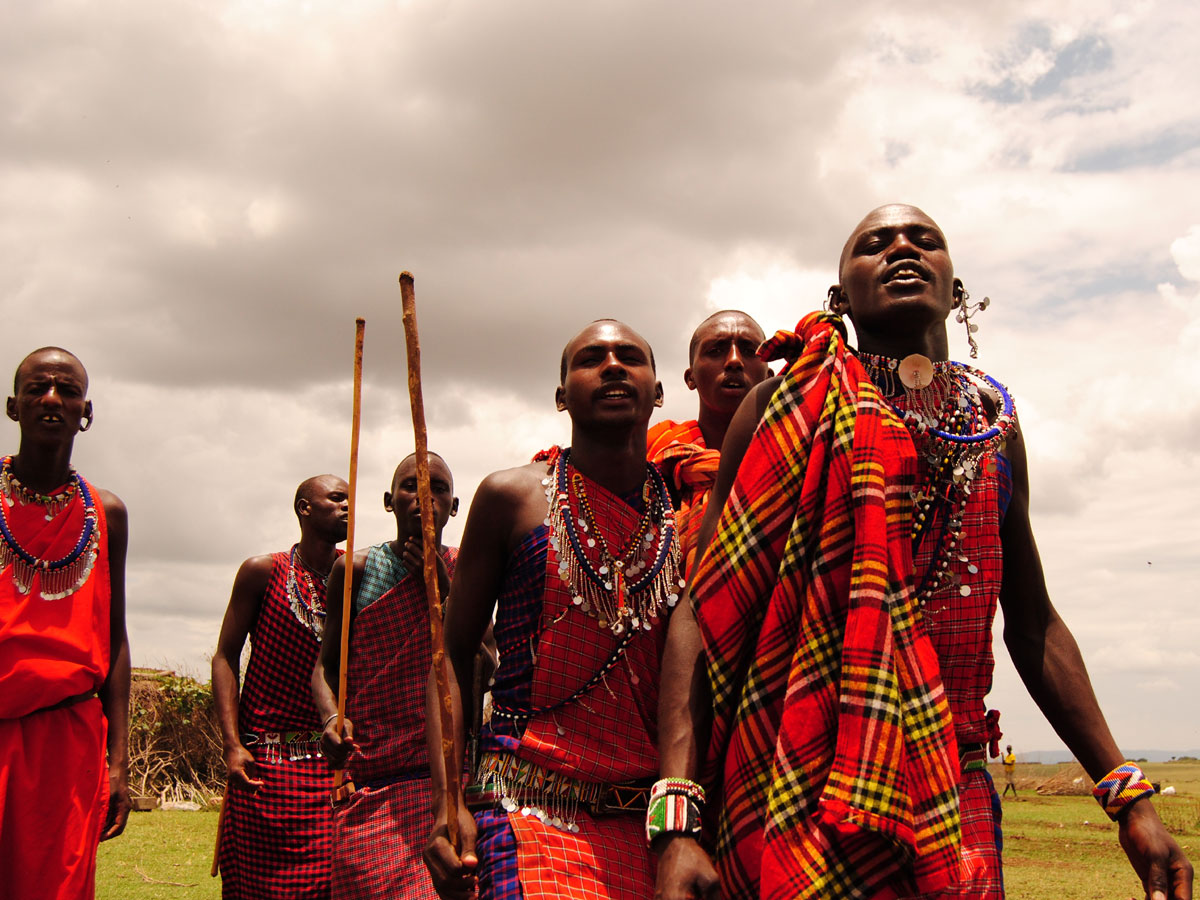 Красавцы масаи