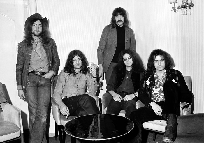 Классический состав Deep Purple: Роджер Гловер, Иэн Гиллан, Джон Лорд, Иэн Пэйс и Ричи Блэкмор (1972)