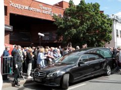 Прощание с Николаем Губенко